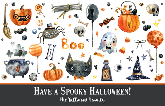 Spooky Halloween Placemats